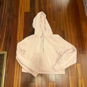 Pink lululemon scuba half zip
